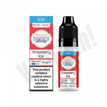 Dinner Lady 50/50 - Strawberry Ice - 10ml